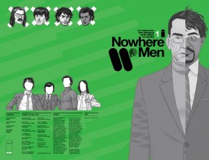 Nowhere Men #1 Cover