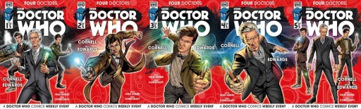TITAN COMICS ANNOUNCE DOCTOR WHO COMICS 5-PART WEEKLY SUMMER EVENT