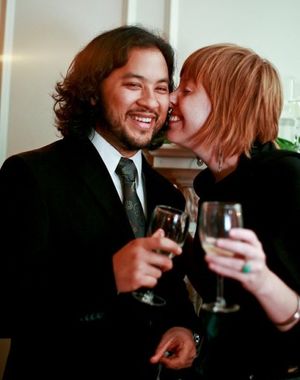 eric medalle and his wife