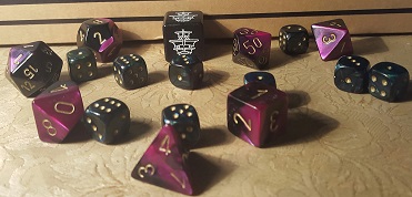 There are so many options for dice and I love the rattling noise they make when inside the eggs!