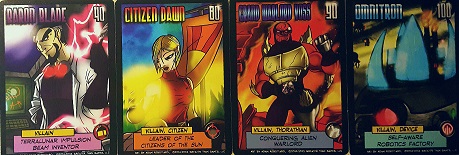 The first four Villains we get to see in Sentinels of the Multiverse