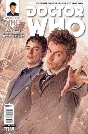Titan Comics' The Tenth Doctor #2.7 Alternate Cover Image: Titan Comics