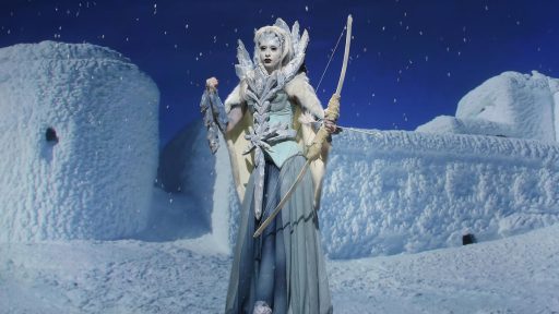 Adam and Logan's Ice Queen (image: SyFy)