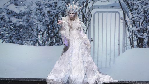 Gage and Rachael's Snow Queen (Image: SyFy)