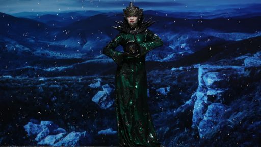 Ben and Evan's Snow Queen (image: SyFy)