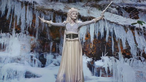 Keaghlan and Melissa's Snow Queen (image: SyFy)