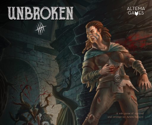 Unbroken is a one-player tabletop game.