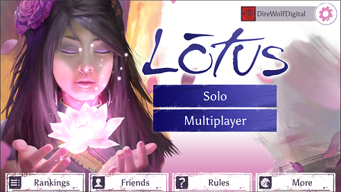 Lotus Digital Start Screen