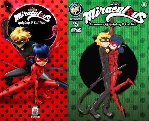 Miraculous App and Comic Book