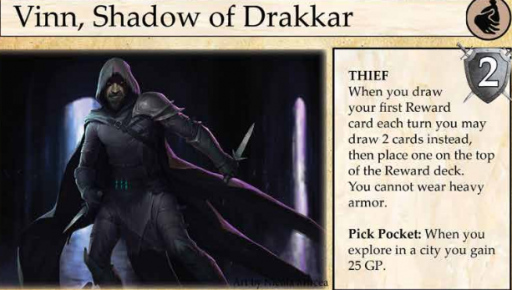 Vinn, Shadow of Drakkar